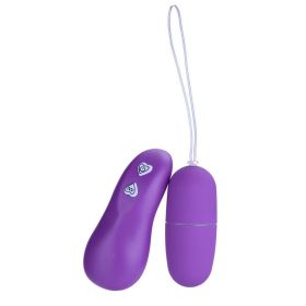 Wireless Remote Control Vibrator Jumping Egg Bullet Multi-Speed Clitoral Massager Juguetes Para Sex Toys for Woman sex machine (Color: PURPLE)
