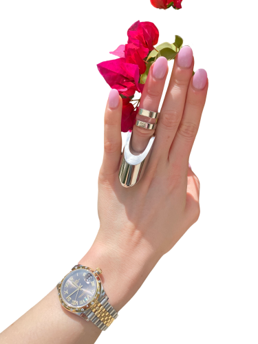 Clio- The Radiant Wearable Vibrating Ring;  Sexual Jewelry
