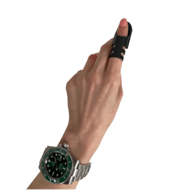 Clio- The Radiant Wearable Vibrating Ring;  Sexual Jewelry (Color: Dark Gray, size: 7.5)