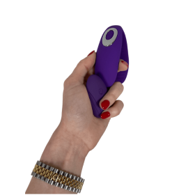 Hestia – Lightweight U-Shaped Vibrator, G-Spot Clitoral Vibe (Color: PURPLE)